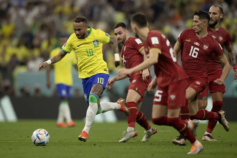 Neymar pode reforçar o Brasil no primeiro mata-mata da Copa