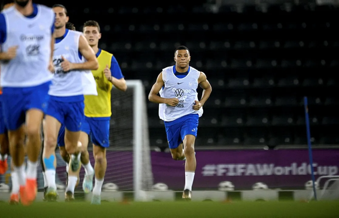 Com três gols, Mbappé é o principal trungo da França