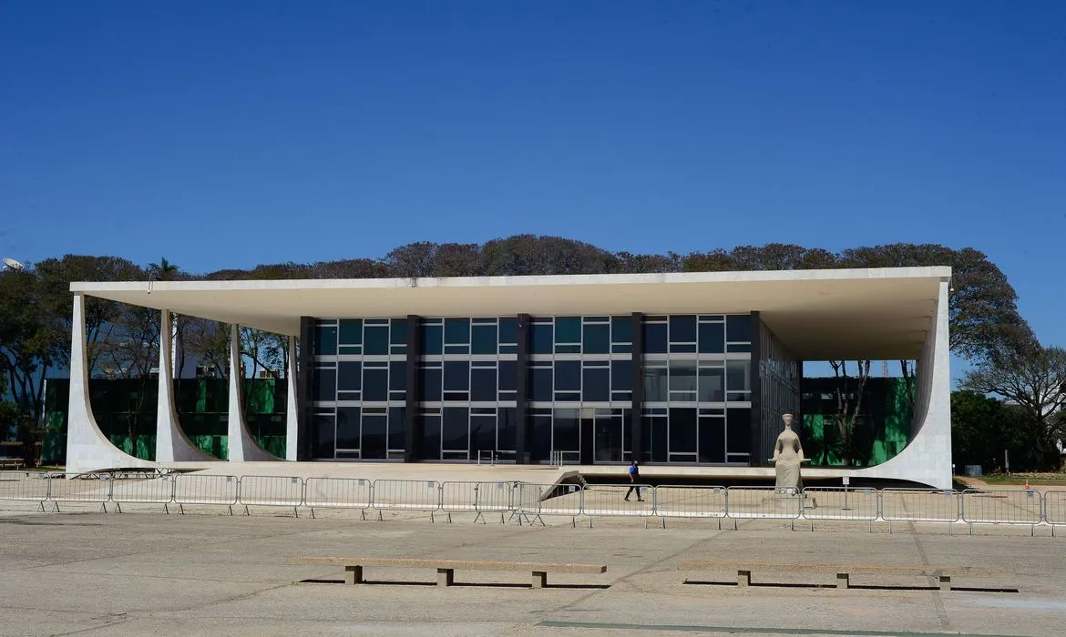 Sede do STF, em Brasília