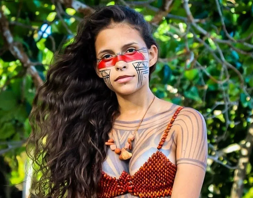 Alice Pataxó é indígena da cidade de Prado, no sul da Bahia