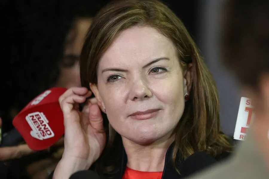 Gleisi Hoffmann (PT-PR), presidente nacional do PT