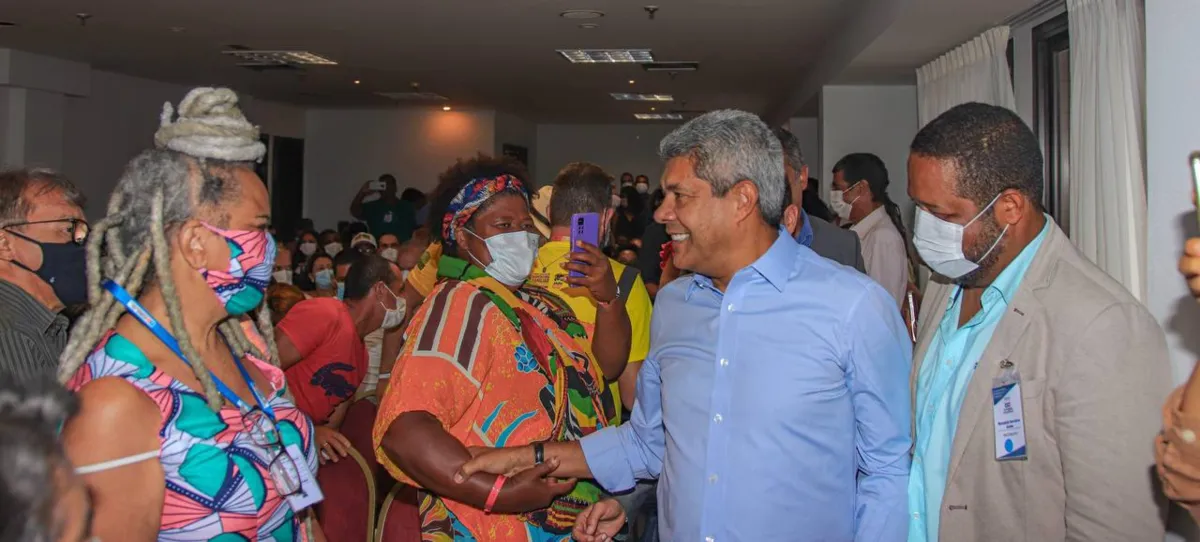 Governador eleito, Jerônimo Rodrigues na Conferência Estadual dos Territórios