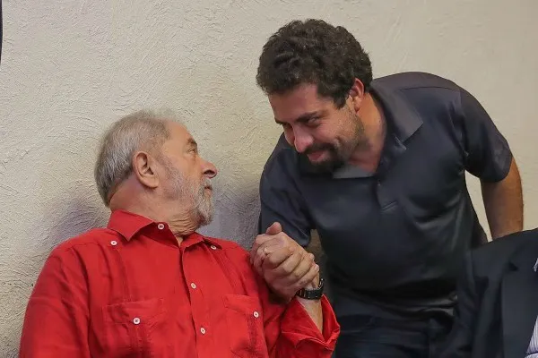 Presidente Lula com o deputado federal pelo estado de São Paulo, Guilherme Boulos