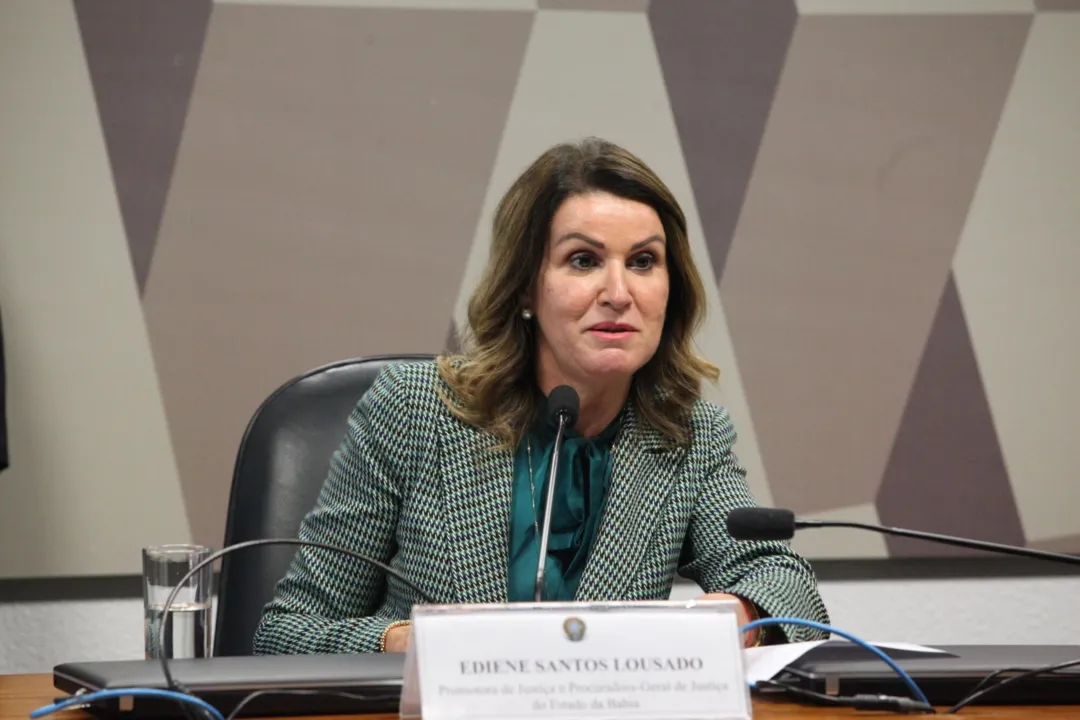 Ediene Lousado foi a primeira mulher a comandar o Ministério Público estadual da Bahia