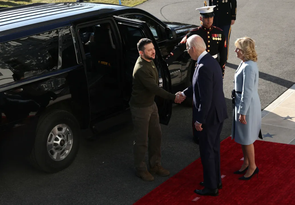 Zelensky afirmou que a viagem é para agradecer o apoio do povo americano, do presidente e do Congresso