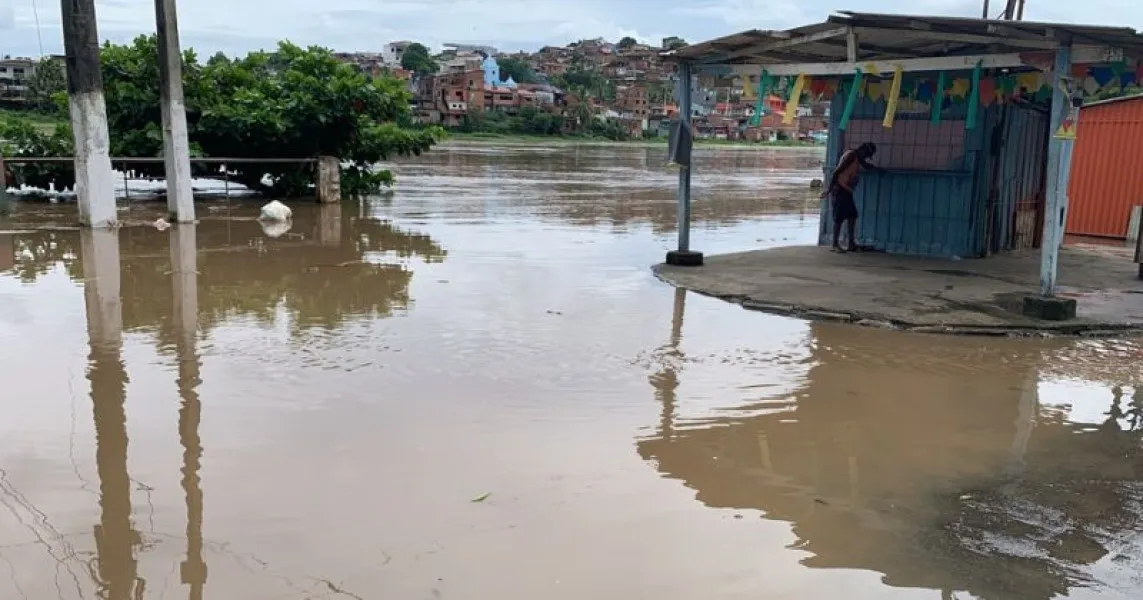 Vítima foi arrastada por um riacho afluente do Rio de Contas