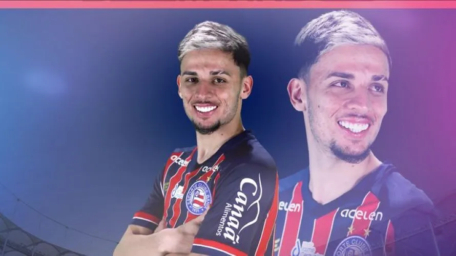 Atacante Biel é o novo reforço do Bahia