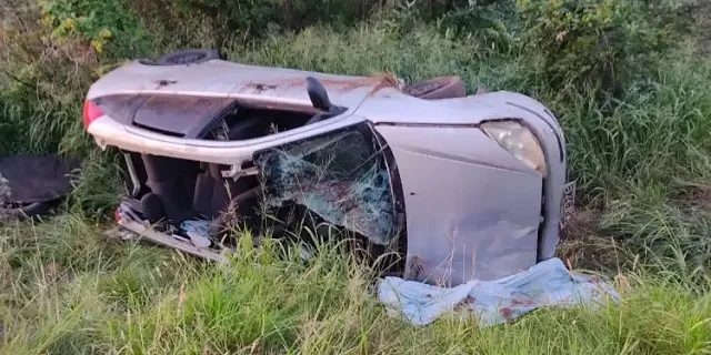 Acidente aconteceu no Km 85 da BR-324