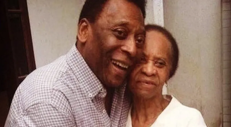 Pelé era o filho mais velho de Dona Celeste