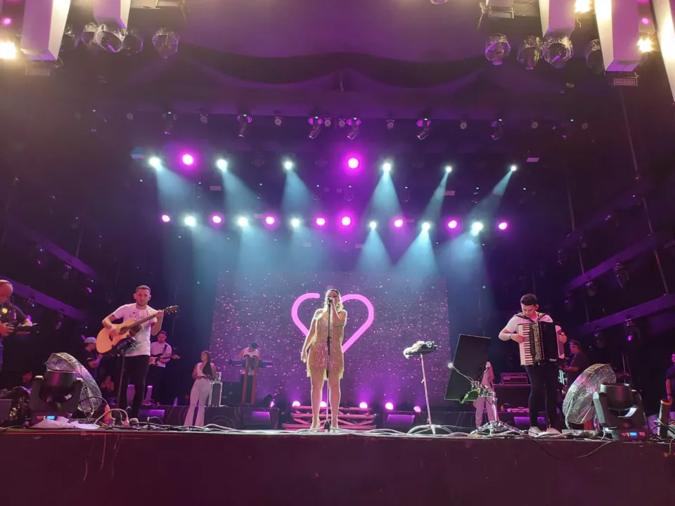 Mari Fernandez foi um das atrações do Festival nesta sexta-feira