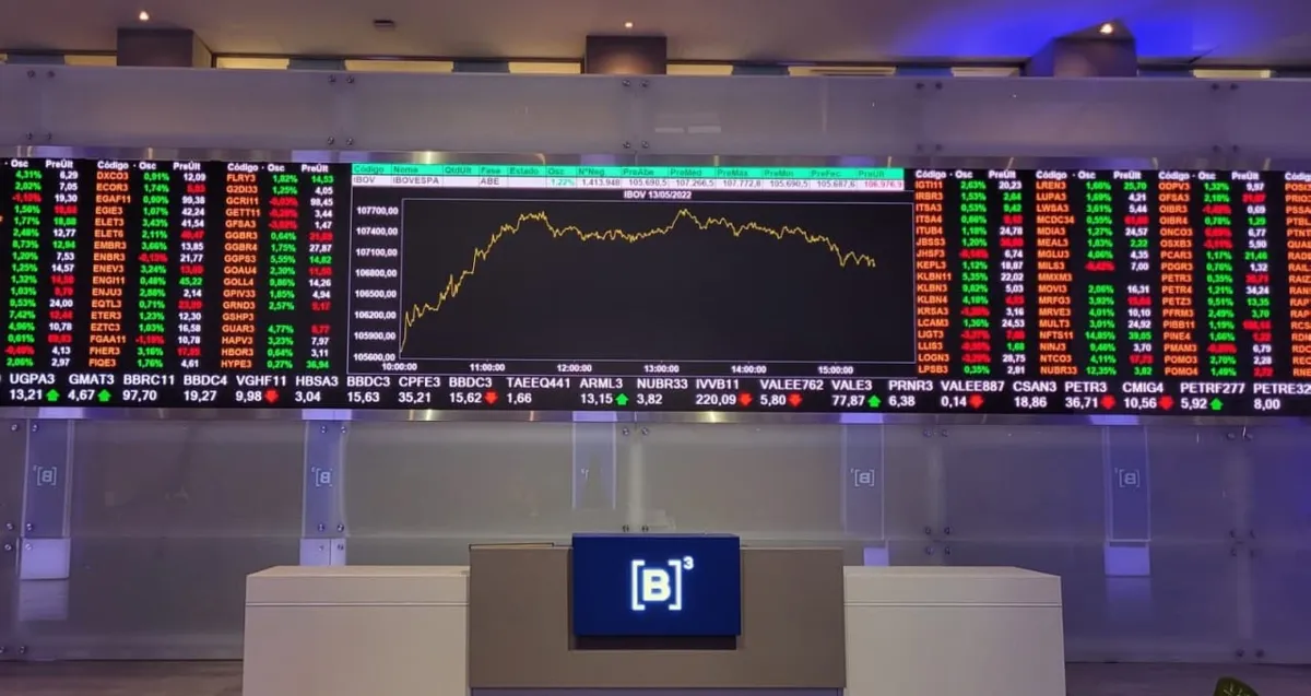 As ações da ordinárias Petrobras tombaram 6,67%