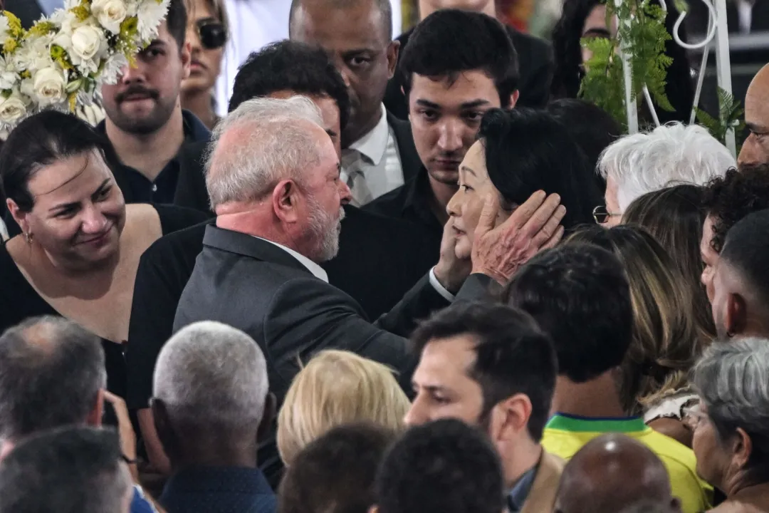 O presidente Lula conversou com os familiares de Pelé