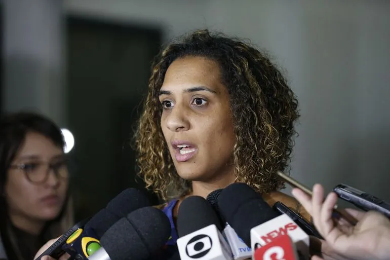 Anielle Franco, Ministra da Igualdade Racial e irmã da vereadora assassinada, Marielle