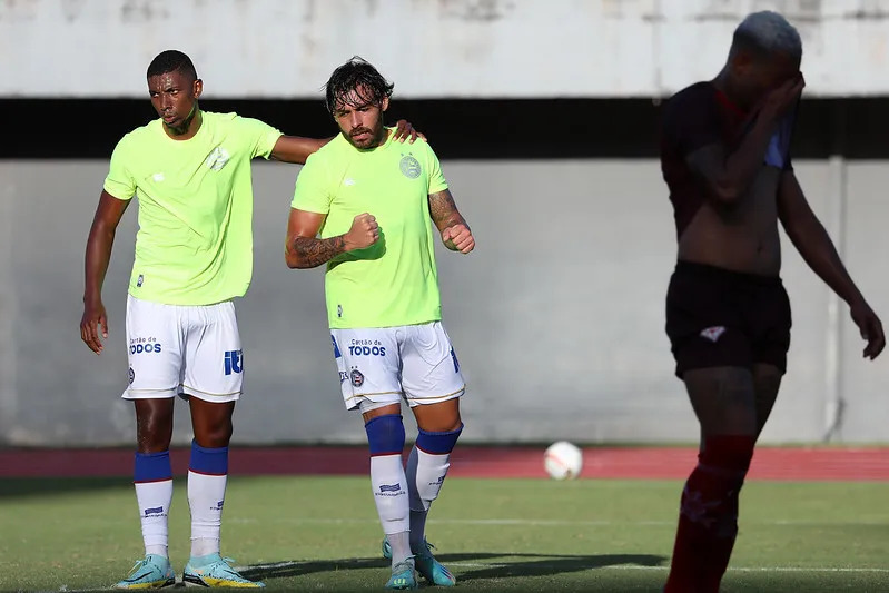 Ricardo Goulart marca em jogo-treino do Bahia contra o Sergipe