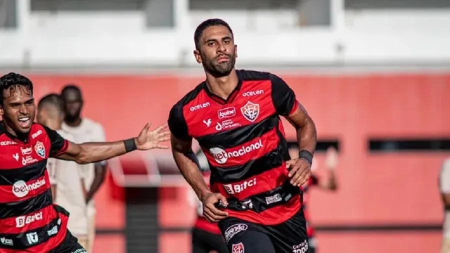 Tréllez comemora o gol da vitória Rubro-negra