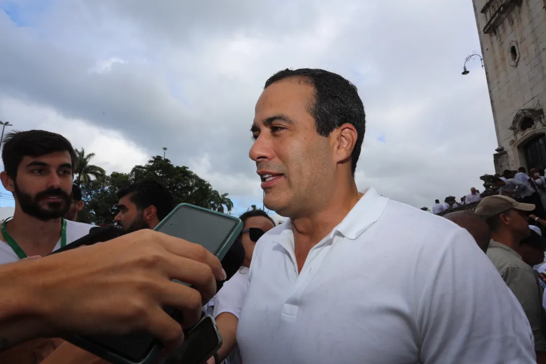 Prefeito Bruno Reis na Lavagem do Bonfim