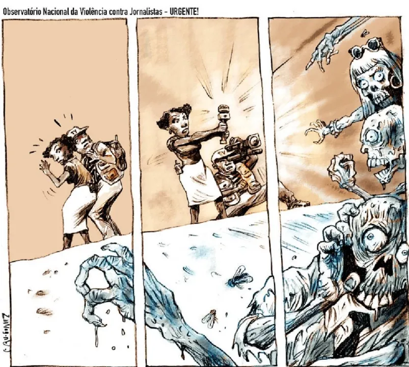 Imagem ilustrativa da imagem Charge do dia 18/01/2023