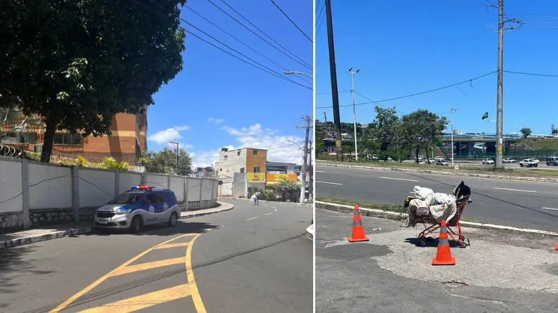 Corpo foi encontrado por policiais da 1ª CIPM da Avenida ACM