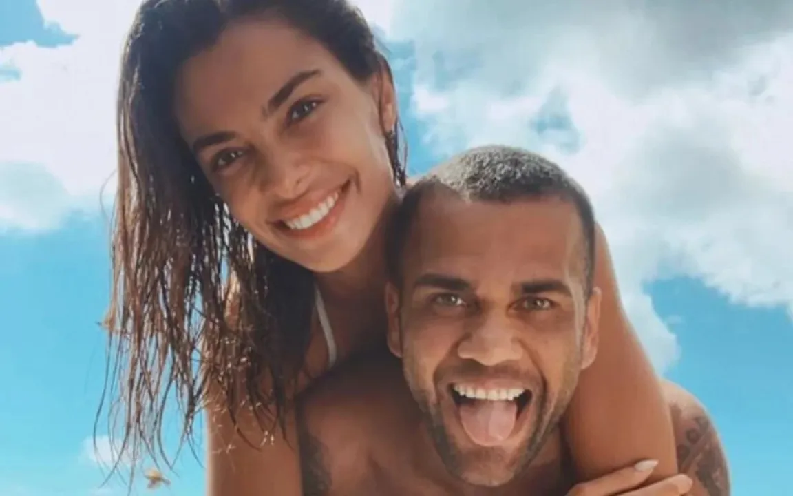 Joana Sanz e Daniel Alves