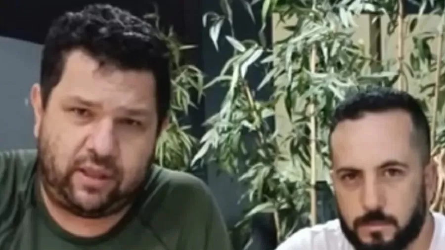 Na gravação, Eustáquio aparece ao lado de Rodrigo Gasparin,