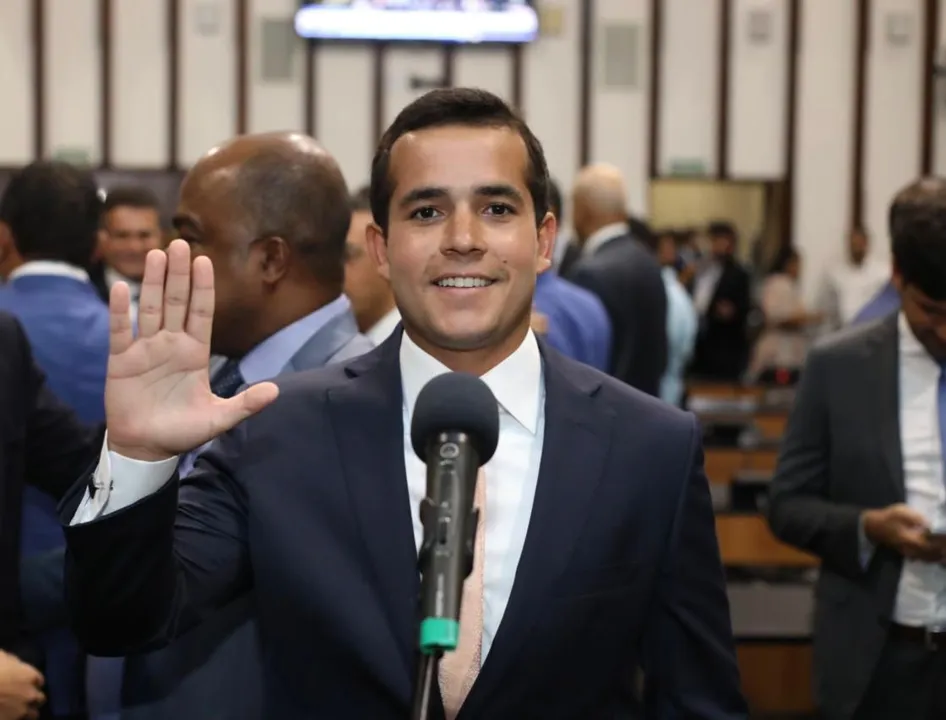 Deputado estadual estreante, Matheus de Geraldo (MDB)