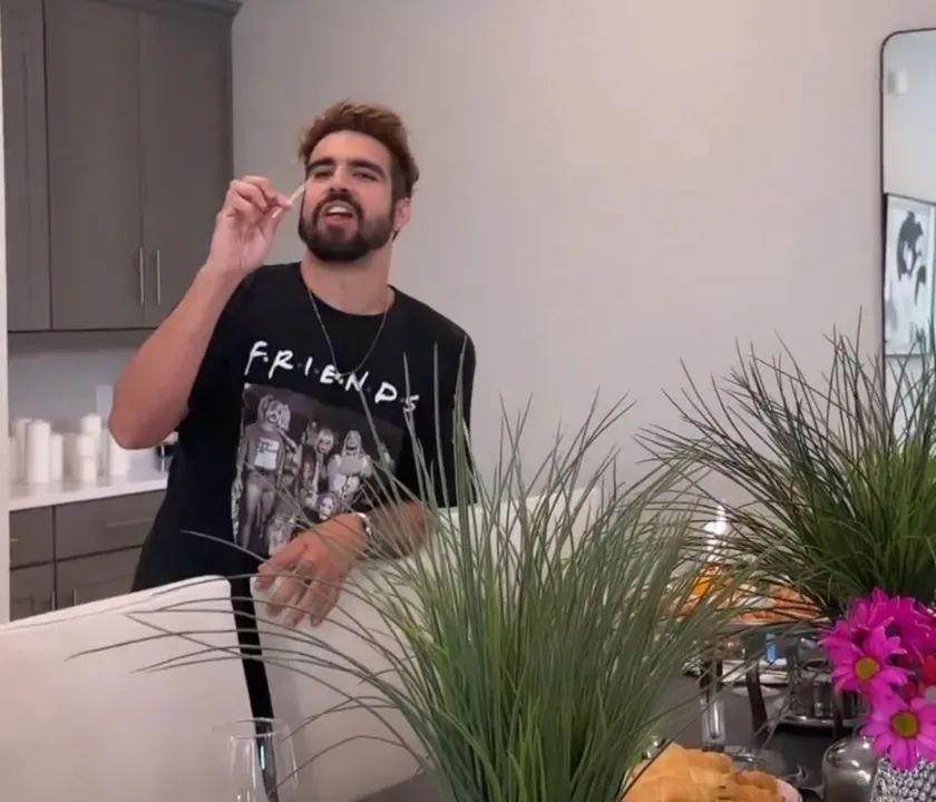 Jantar foi preparado pela chef Camila Barquete, que compartilhou imagens do jantar em suas redes sociais