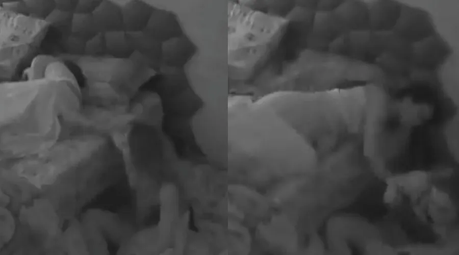 Momento do tapa de Larissa em Bruna no BBB 23