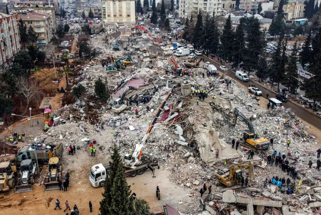 Terremoto de magnitude 7.8 atingiu Turquia e Síria  no último dia 6