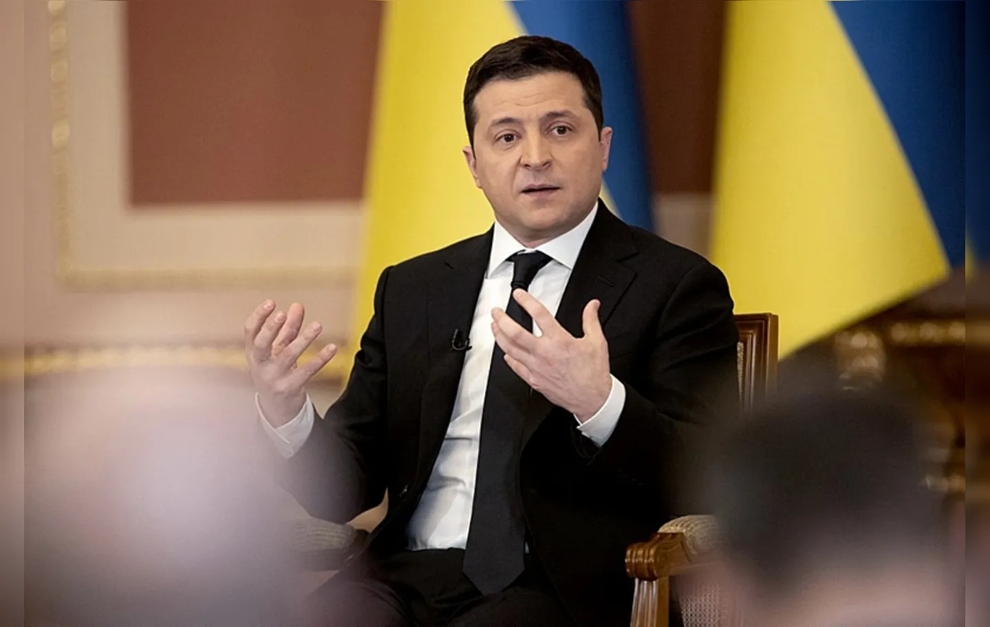 Chefe de Estado desde abril de 2019, Zelensky tem sido o símbolo da resistência ucraniana