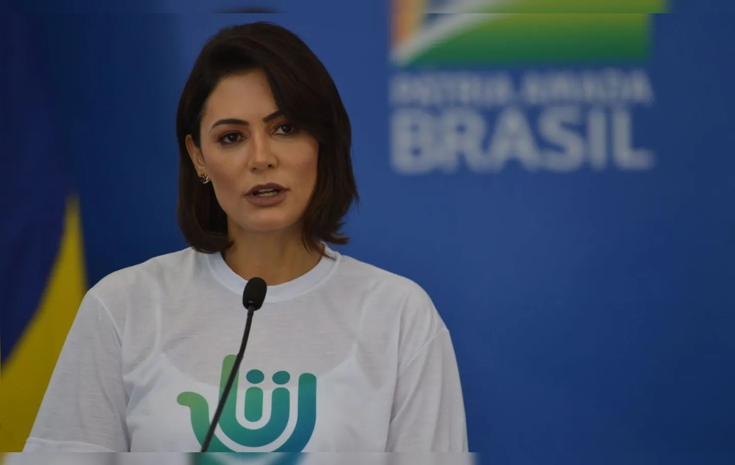 Michelle Bolsonaro foi indicada pela deputada Rosangela Gomes (Republicanos-RJ) para fazer parte do hall de condecorados