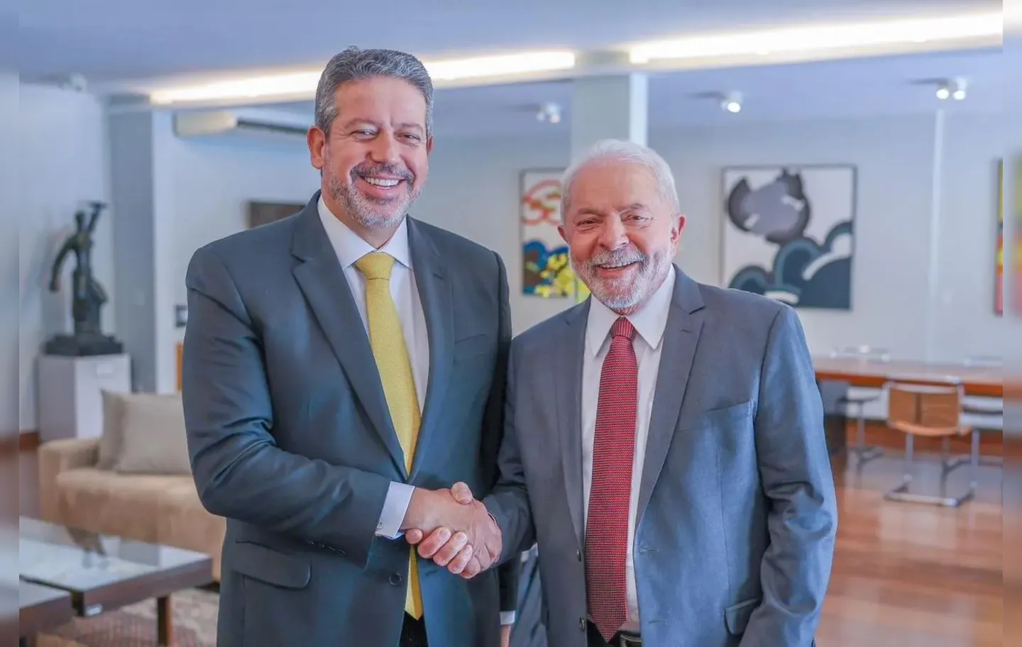 Lula já se encontrou com o presidente da Câmara, Arthur Lira