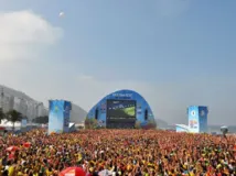 Imagem ilustrativa da imagem Copo de cerveja vai custar R$ 73 em Fan Fest da Copa no Catar