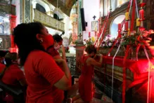 Imagem ilustrativa da imagem Festa de Santa Bárbara promete ‘vestir’ o Centro Histórico de vermelho
