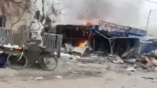 Imagem ilustrativa da imagem Bombardeio em mercado deixa 10 mortos na Ucrânia