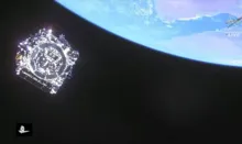 Imagem ilustrativa da imagem Telescópio James Webb faz primeiro registro de exoplaneta