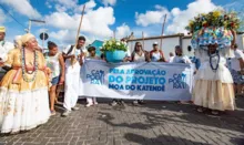 Imagem ilustrativa da imagem Barracão Cultural Odoyá valoriza capoeira na festa de Yemanjá