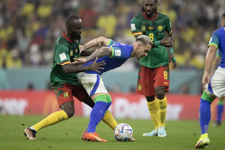Gol de Aboubakar deu vitória a Camarões diante do Brasil