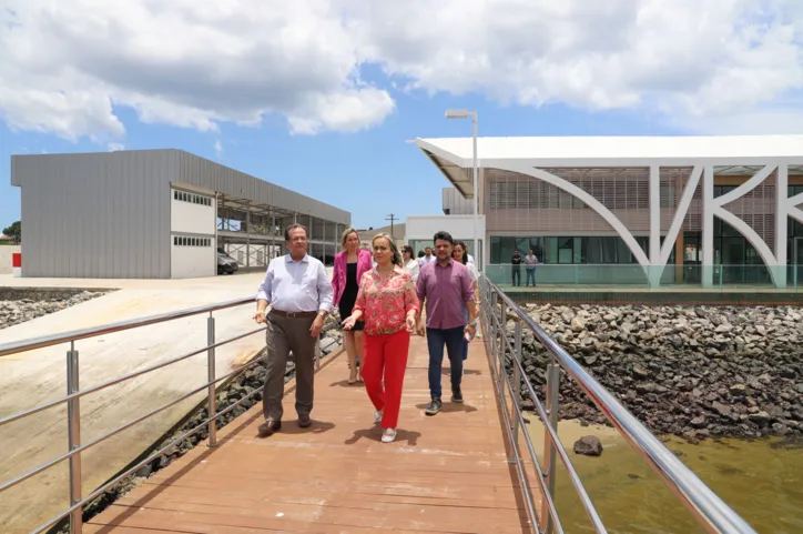 Secretario Maurício Bacelar esteve nesta manhã com a ministra do Turismo Daniela Carneiro