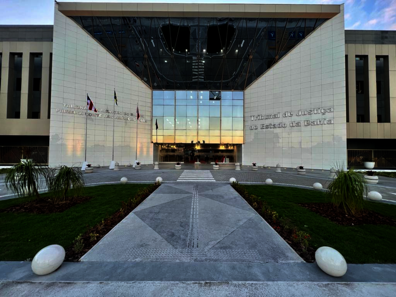 Sede do Prédio do Tribunal de Justiça da Bahia em Salvador