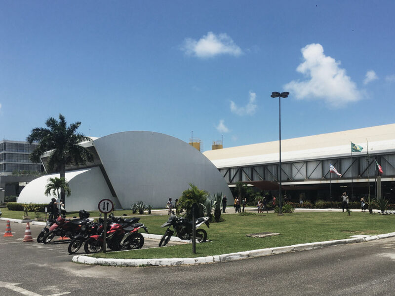 Sede do Tribunal Regional Eleitoral da Bahia (TRE-BA) na capital