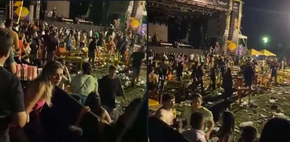 VIDEO: Tiroteio antes de show do cantor Nattan deixa um morto e nove feridos