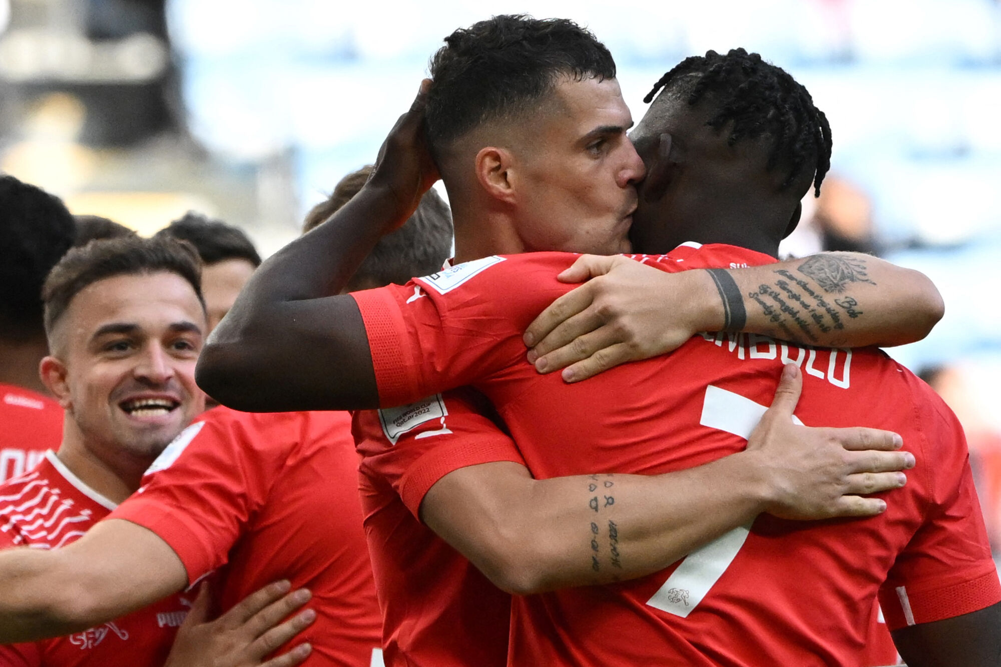 Embolo marcou o gol da Suíça