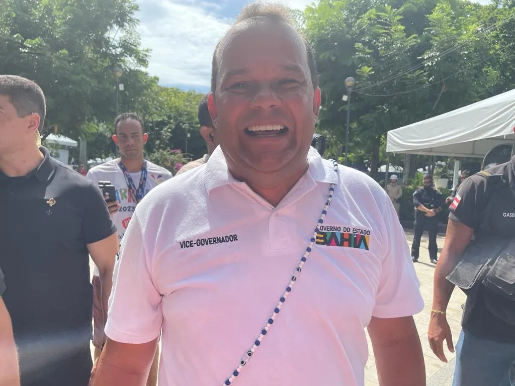 Coordenador do Carnaval da Bahia, "Geraldinho" esteve no Campo Grande nesta terça-feira