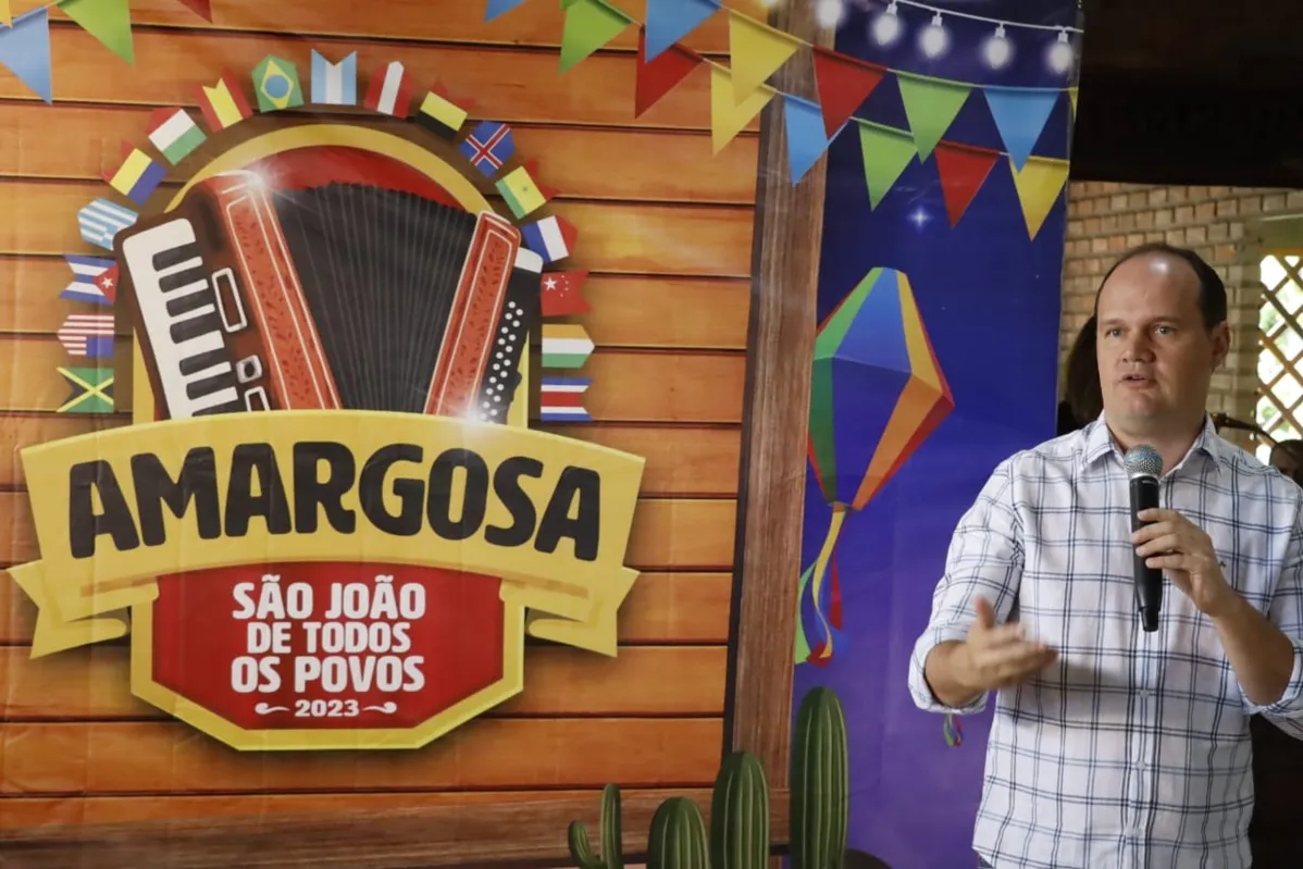 Prefeito de  Amargosa divulga atrações do São João