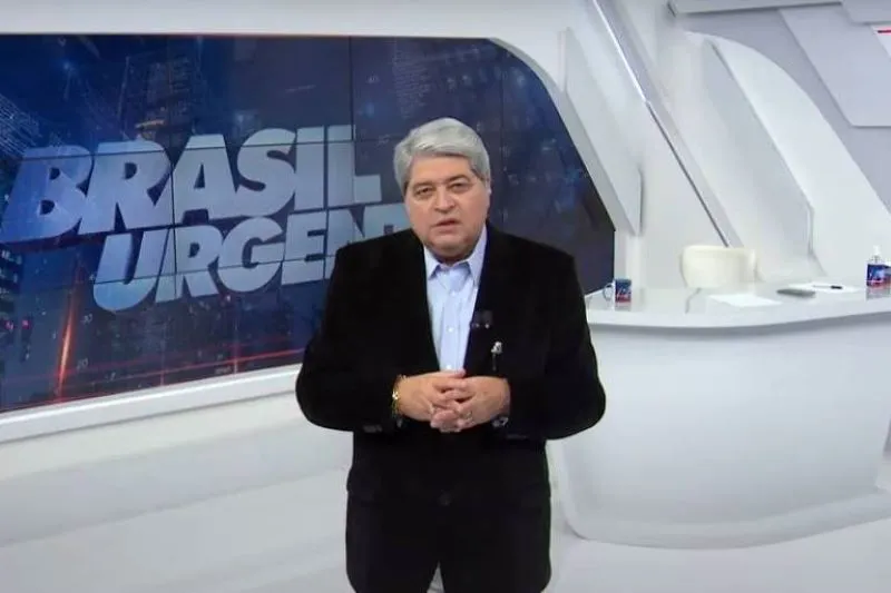 Datena se manifesta no Brasil Urgente e chama quem vazou o vídeo de "canalha