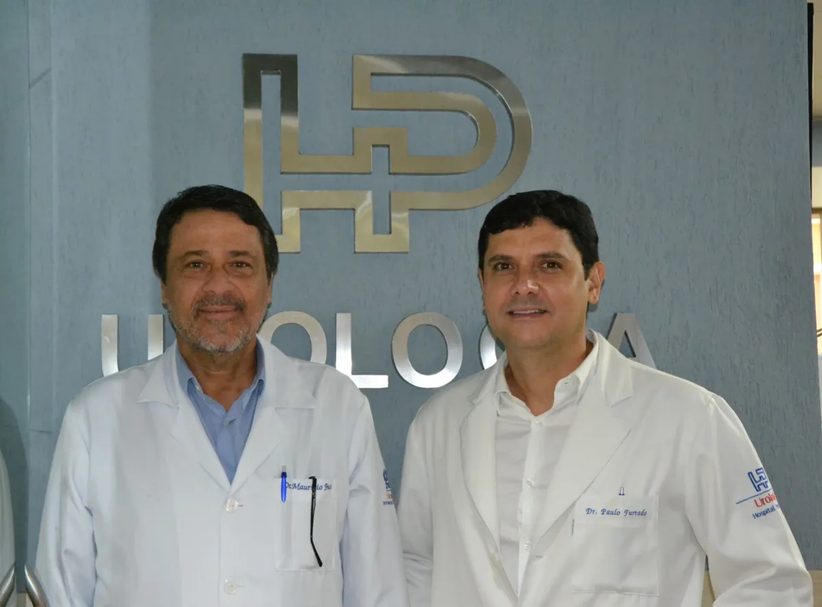 Cirurgiões  urológicos, Maurício Fucs e Paulo Furtado