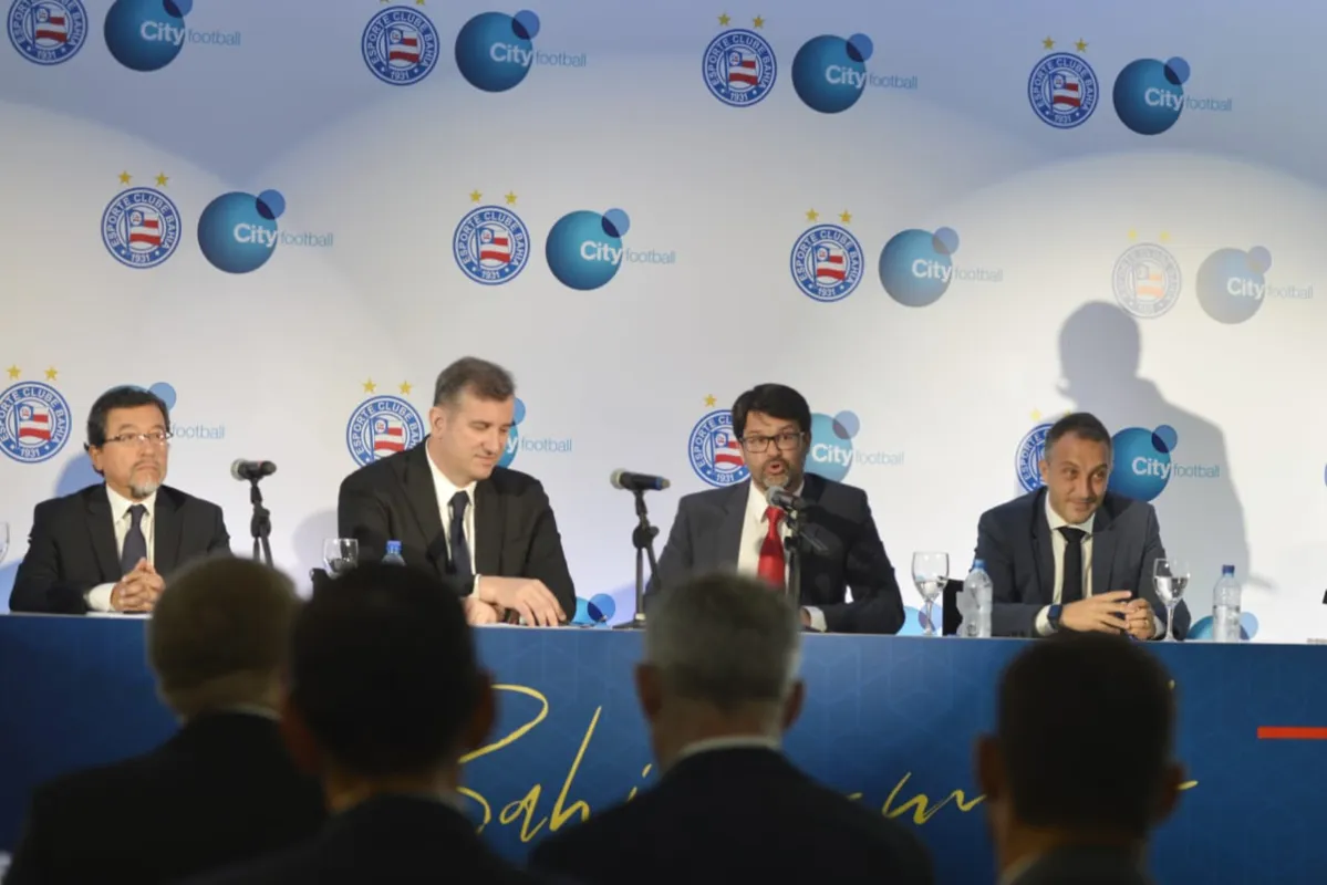 Conferência de imprensa internacional celebrou acordo entre Bahia e Grupo City