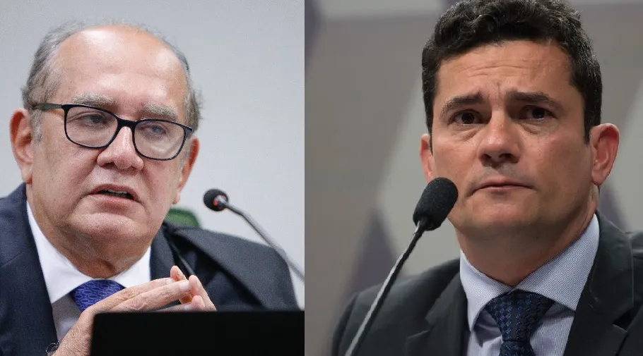 Gilmar Mendes e Sérgio Moro vivem atrito desde abril por conta de vídeo