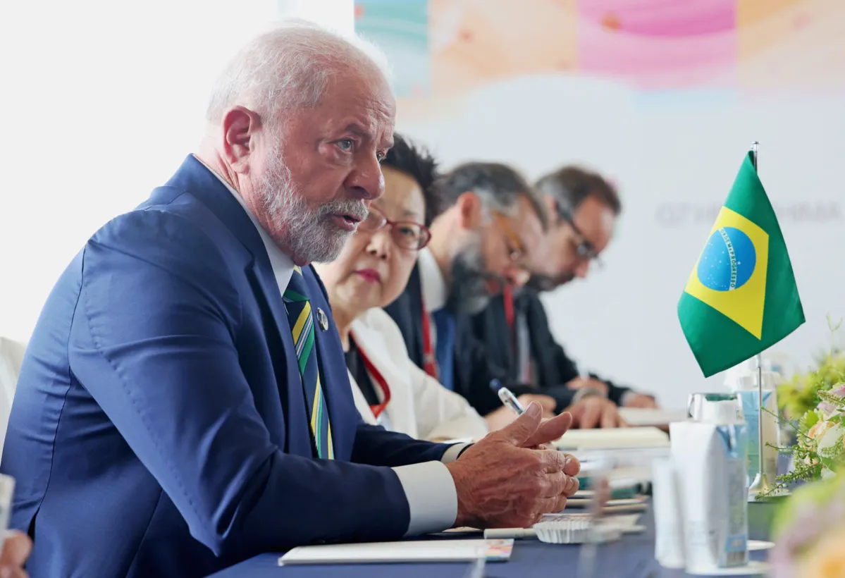 Em agenda no G7, Lula se reuniu com líderes de diversos países