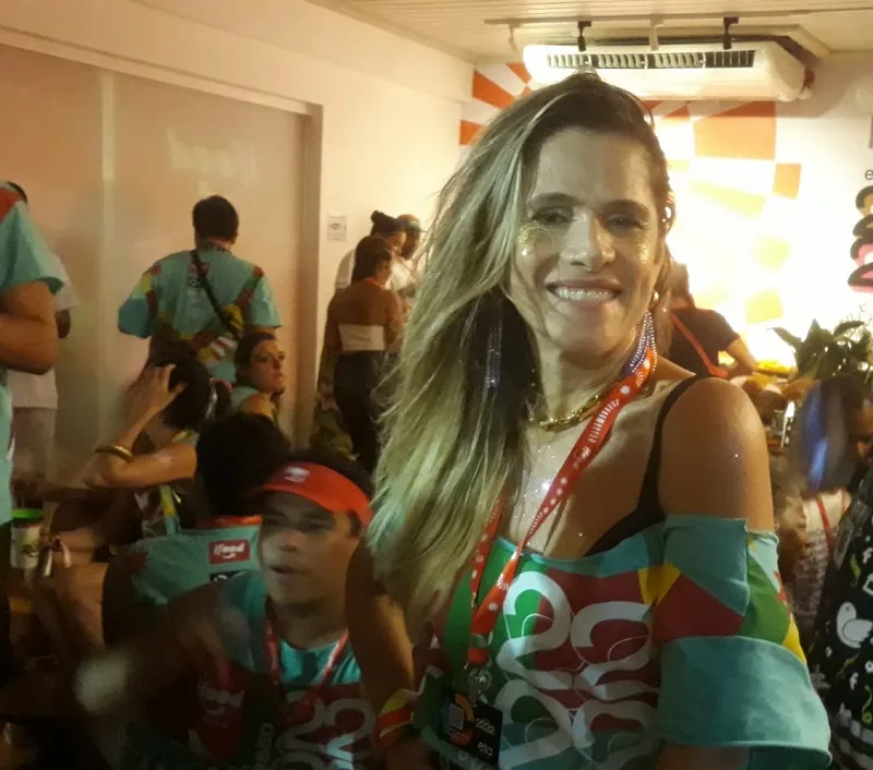 Atriz curte e relembra Carnavais de Salvador